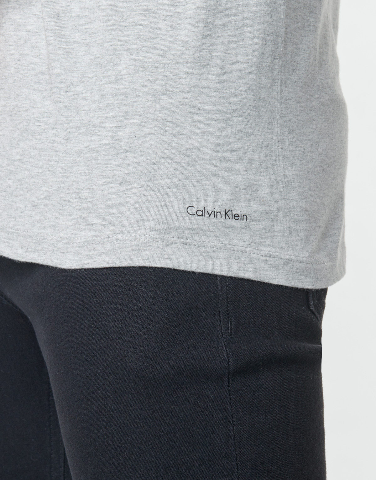Calvin Klein Jeans Gris / Noir / Blanc CREW NECK 3PACK GTupXjQX