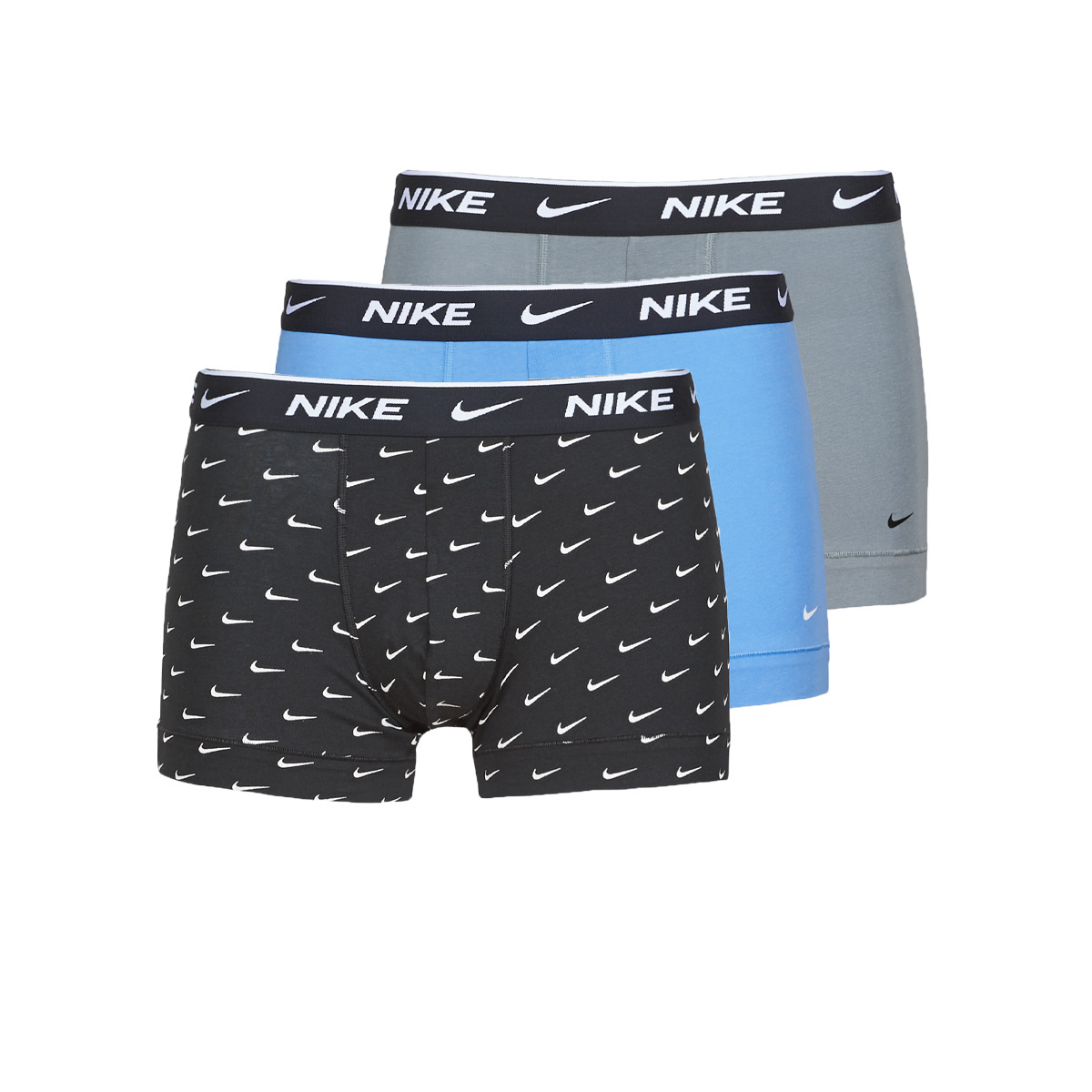Nike Noir / Gris / Bleu EVERYDAY COTTON STRETCH X3 HDet