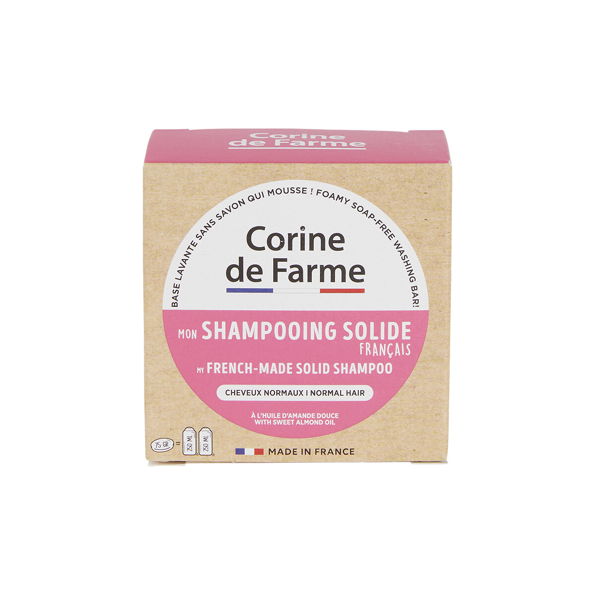 Corine De Farme Autres Mon Shampooing Solide Français Cheveux Normaux ftN1L8Wt