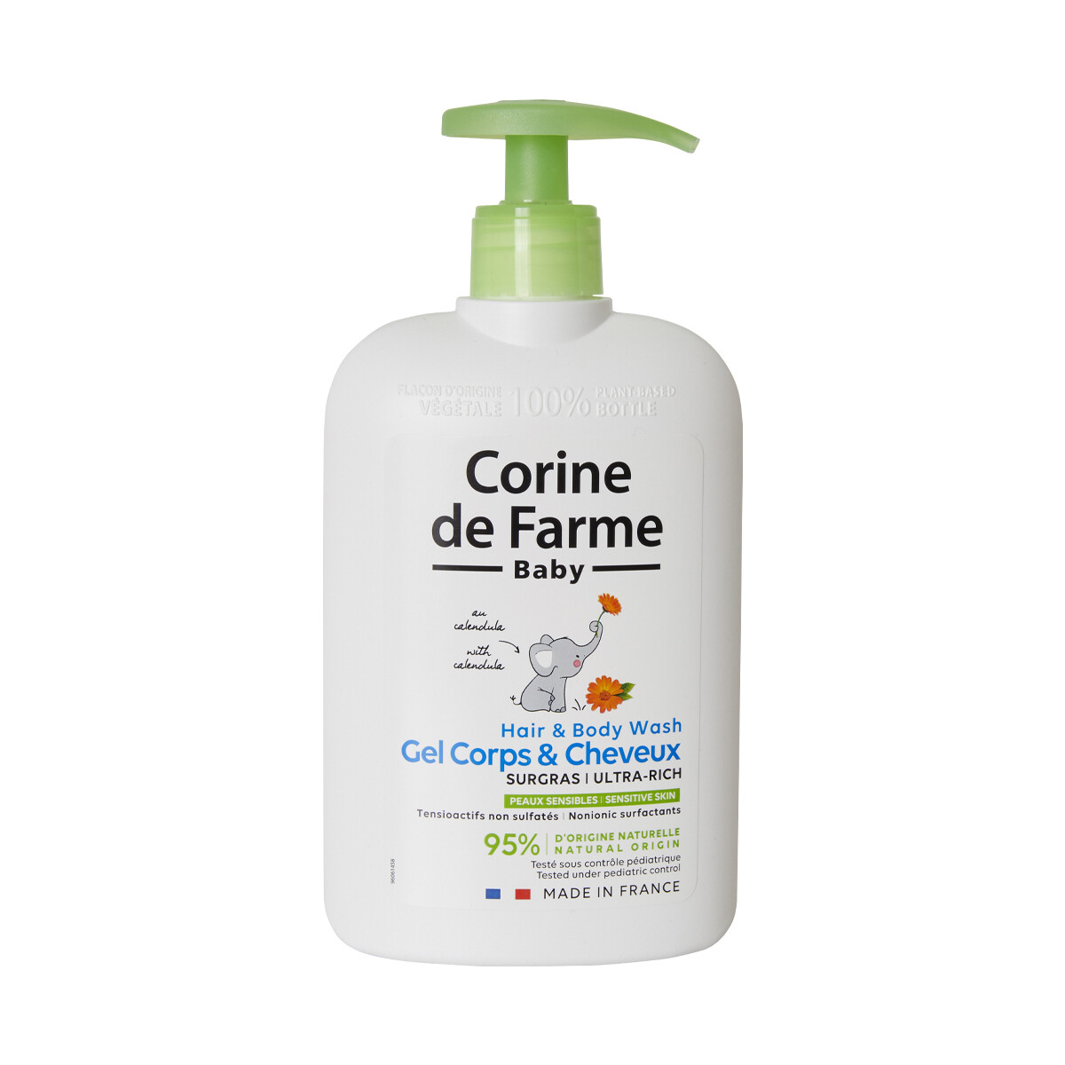 Corine De Farme Autres Gel Lavant Surgras Corps et Cheveux au Calendula DbU2n4HB