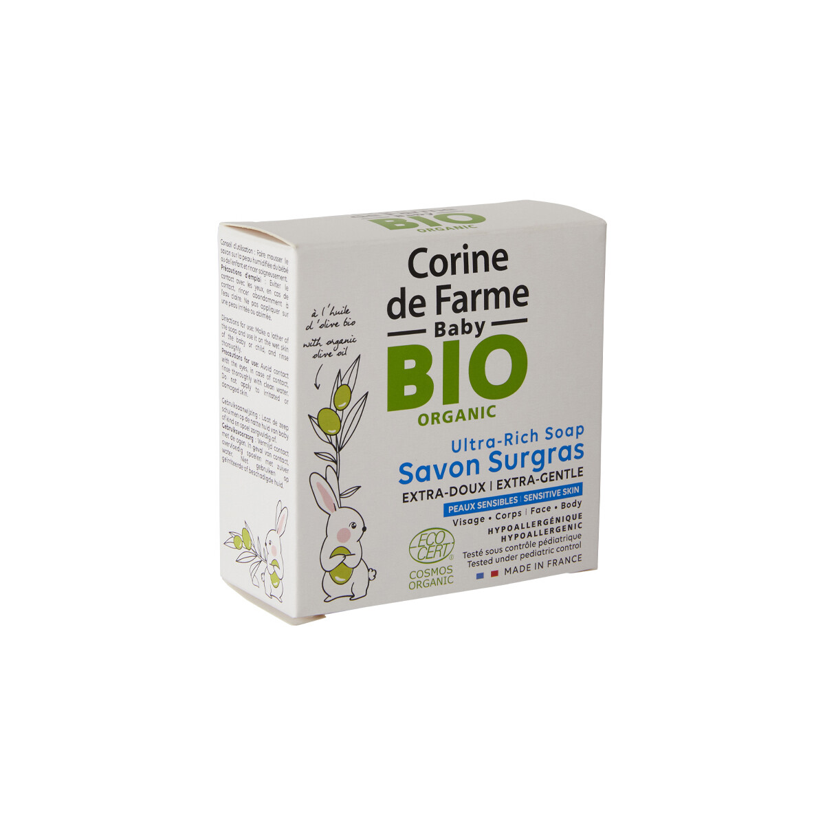 Corine De Farme Autres Savon Solide Surgras Extra-Doux - Certifié Bio H95mHjRz