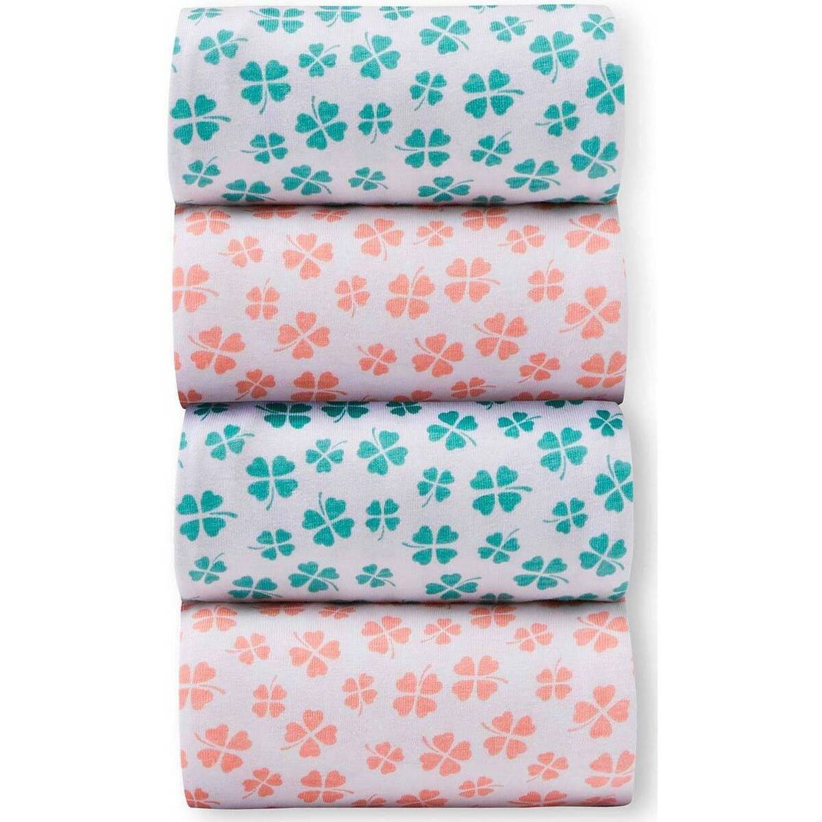 Daxon Multicolore by - Culottes coton, lot de 4 fYGlJNXk