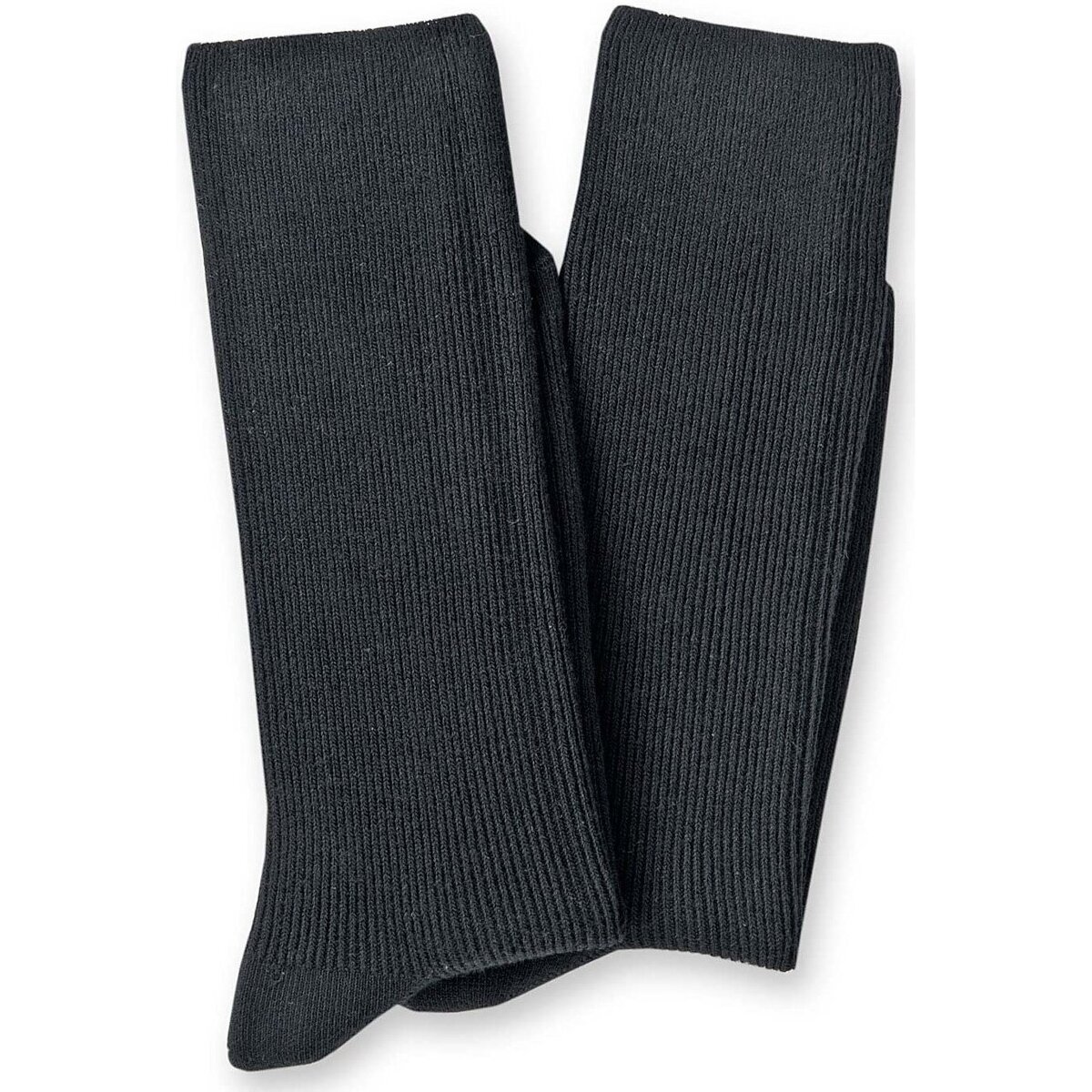 Daxon Noir by - Lot de 2 paires de mi-chaussettes coton