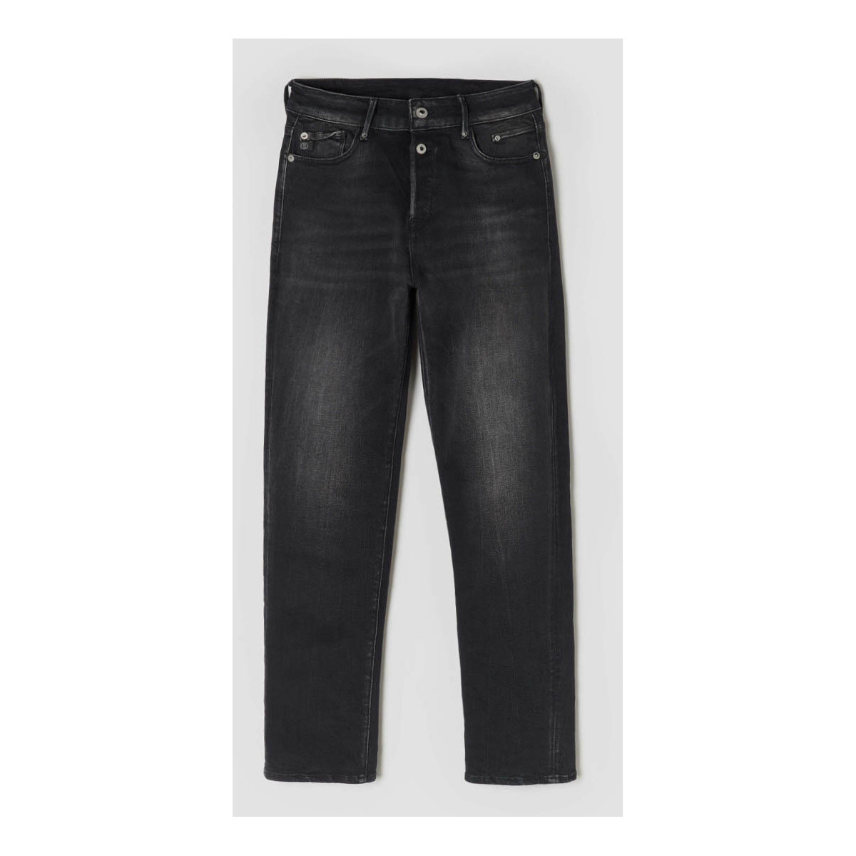 Le Temps des Cerises Noir Basic 400/18 mom taille haute 7/8ème jeans noir g091AWpo
