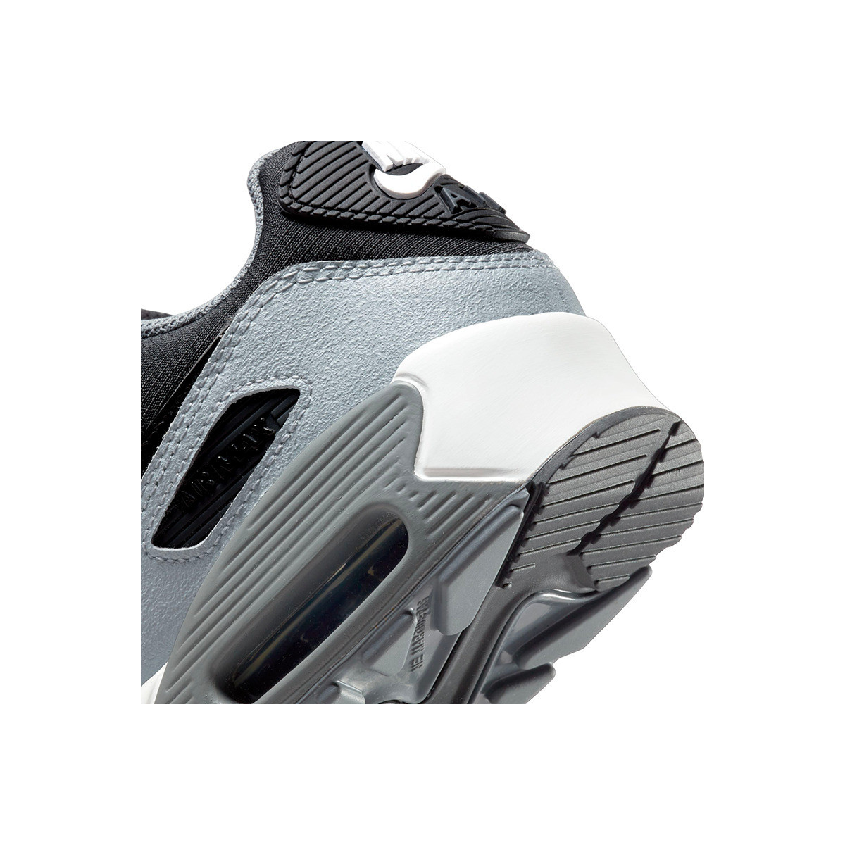 Nike Gris Air Max 90 LTR (GS) / Gris Foncé kBruvYpQ