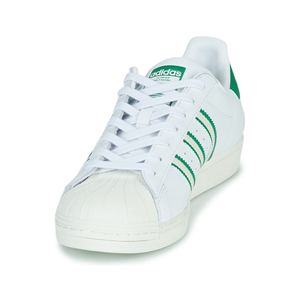 adidas Originals Blanc / Vert SUPERSTAR FIVQjluJ