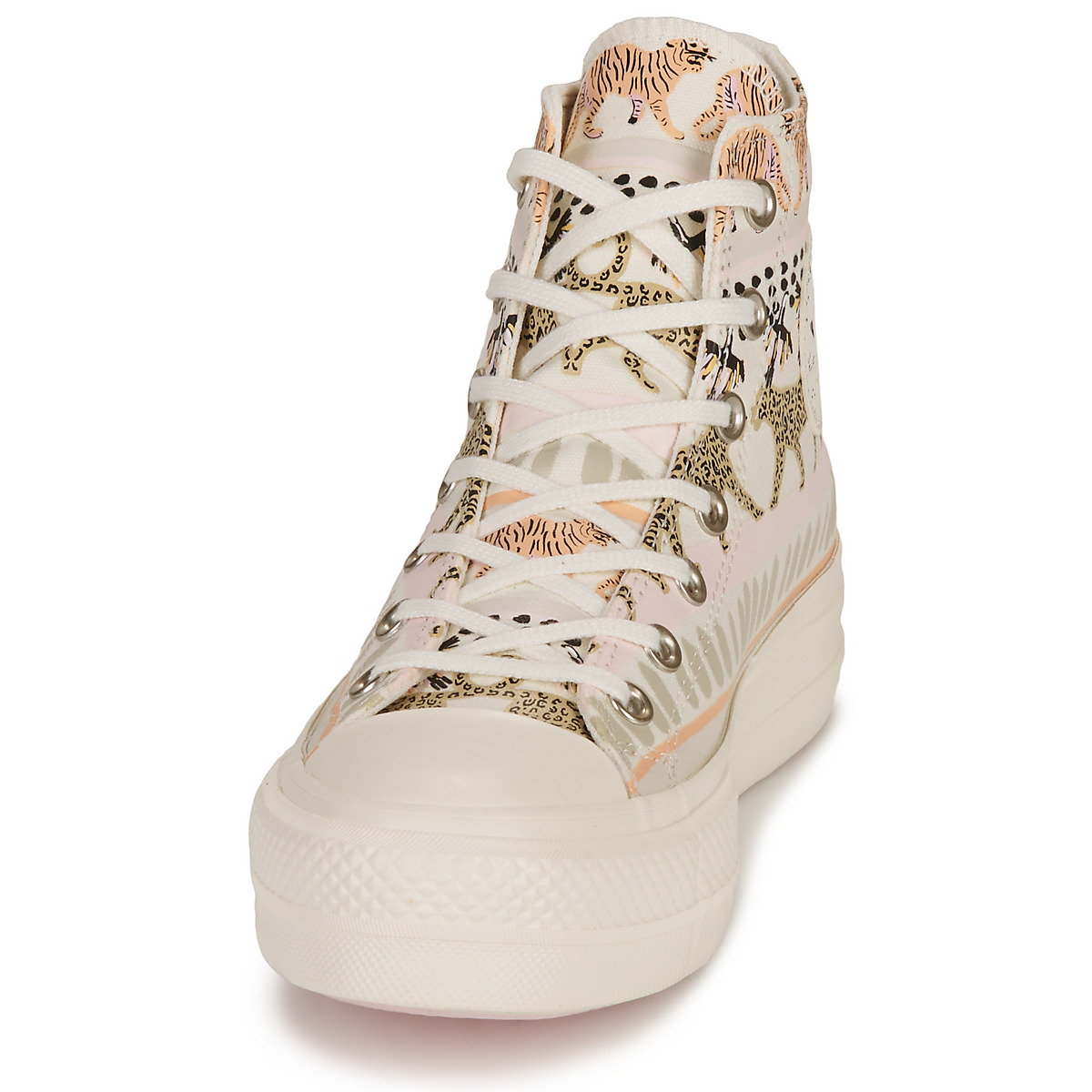 Converse Blanc/Multicolore CHUCK TAYLOR ALL STAR LIFT-ANIMAL ABSTRACT cY8CpmRv