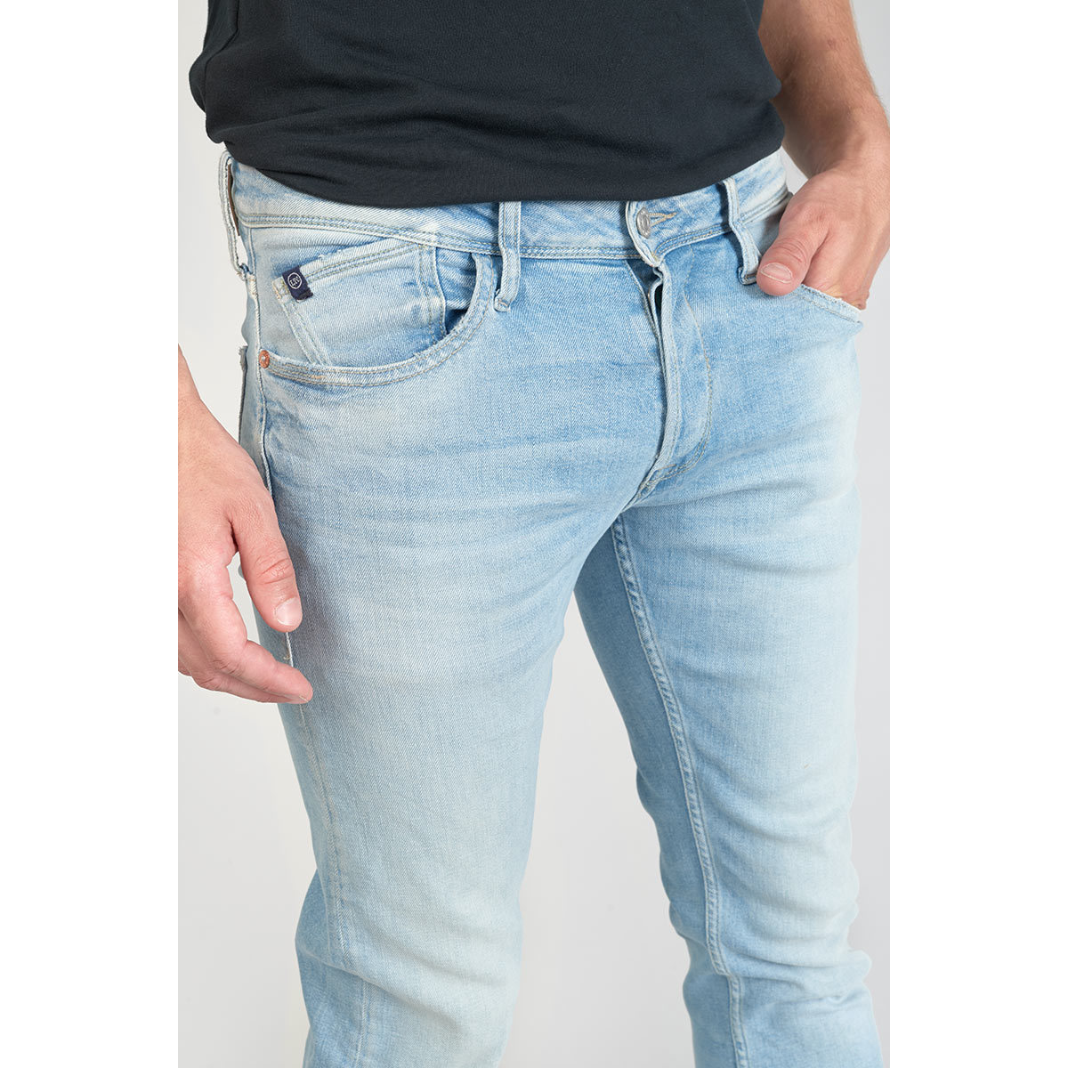 Le Temps des Cerises Bleu Basic 700/11 adjusted jeans bleu CXe3Ojyb