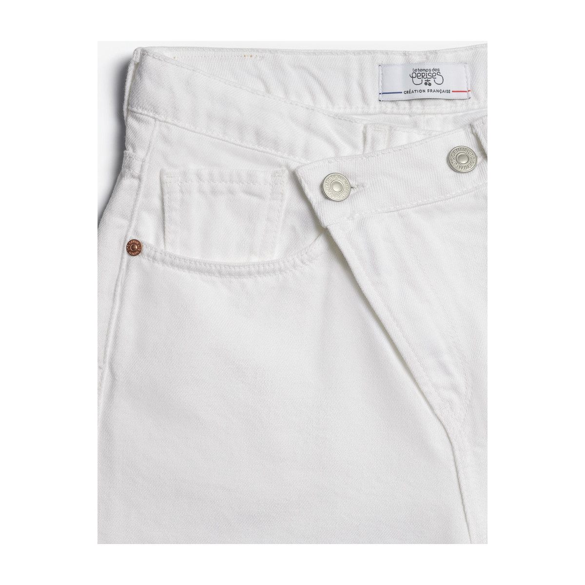 Le Temps des Cerises Blanc Cosa boyfit 7/8ème jeans blanc jWaBftfx