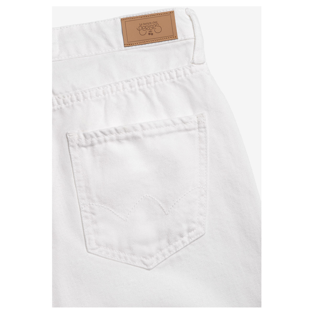 Le Temps des Cerises Blanc Cosa boyfit 7/8ème jeans blanc jWaBftfx