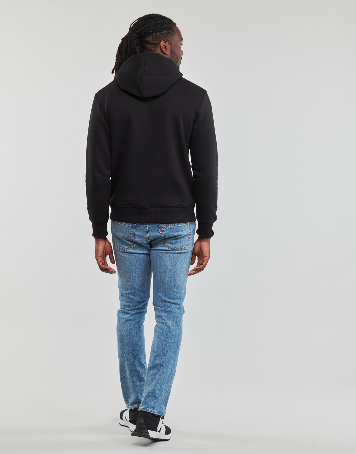 Calvin Klein Jeans Noir HYPER REAL BOX LOGO HOODIE j7JJYowr