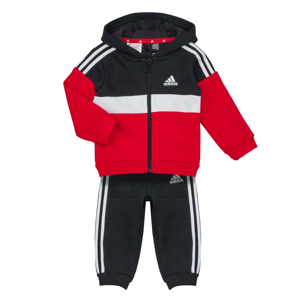 Adidas Sportswear Noir / Blanc / Rouge 3S TIB FL TS EBy