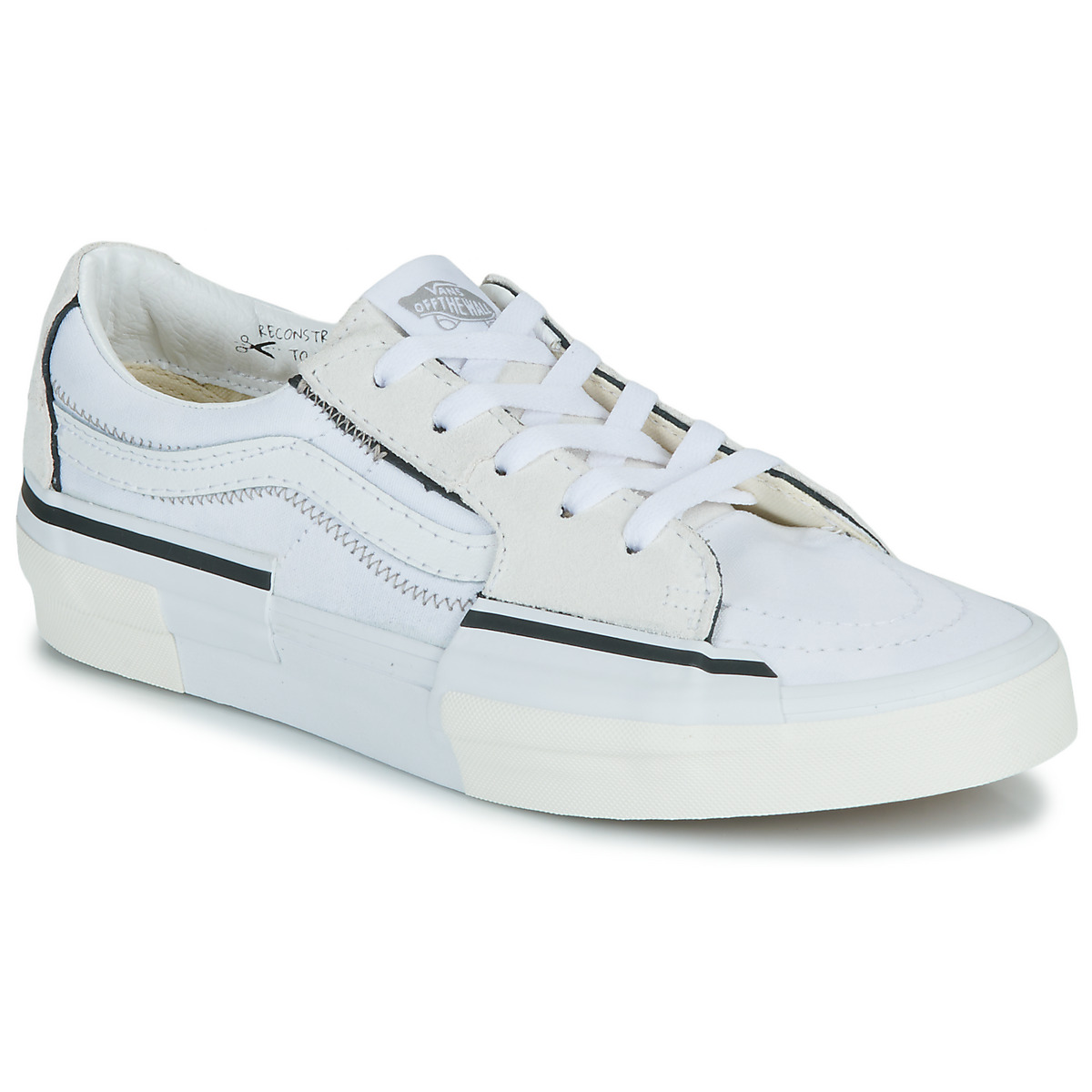 Vans Blanc SK8-LOW RECONSTRUCT iCd4ly4H
