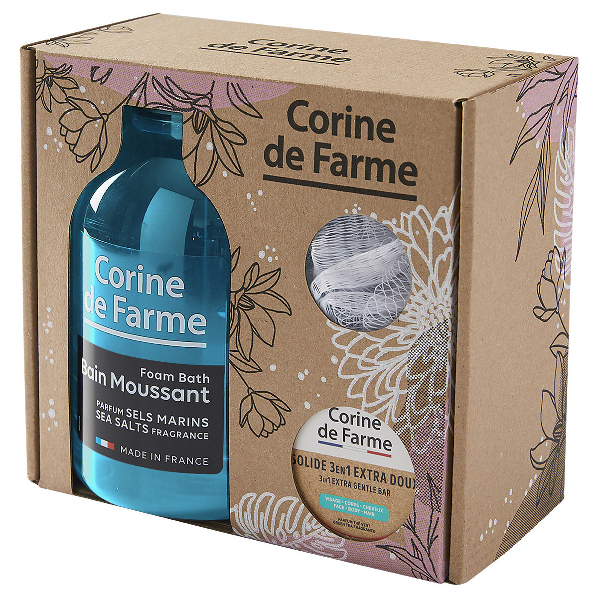 Corine De Farme Autres Coffret Bain Moussant Parfum Sels Marins gqDPtRpG