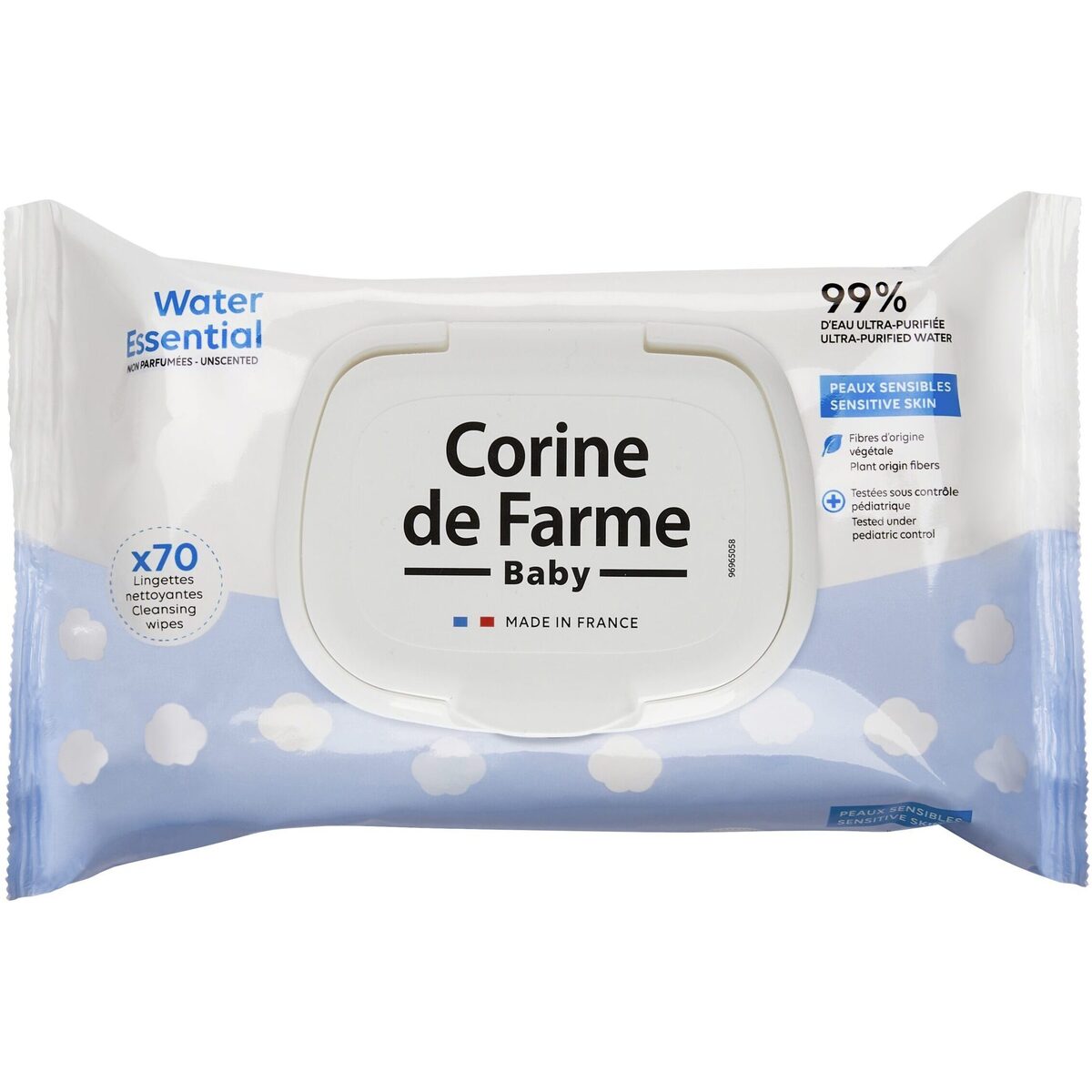 Corine De Farme Autres Lingettes change Water essential