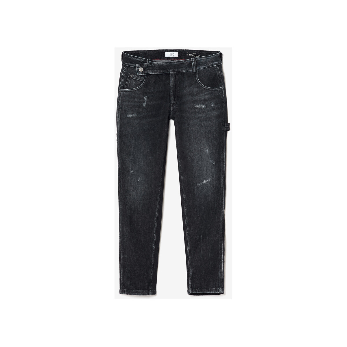 Le Temps des Cerises Noir Chara 200/43 boyfit jeans destroy noir Hdkp6VEa