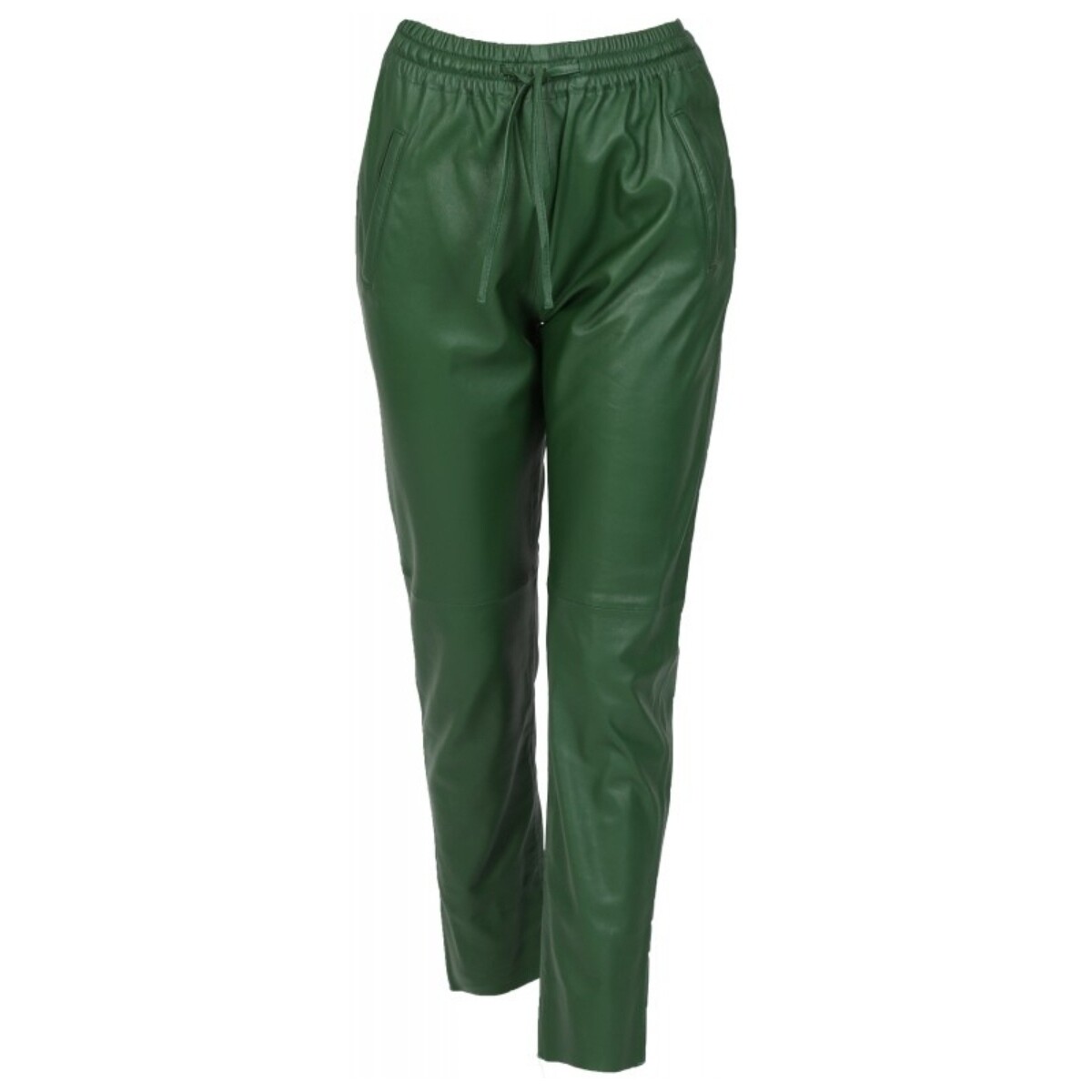 Oakwood Vert Pantalon jogpant en cuir Gift Ref 50426 Emeraude GgtD6Apz
