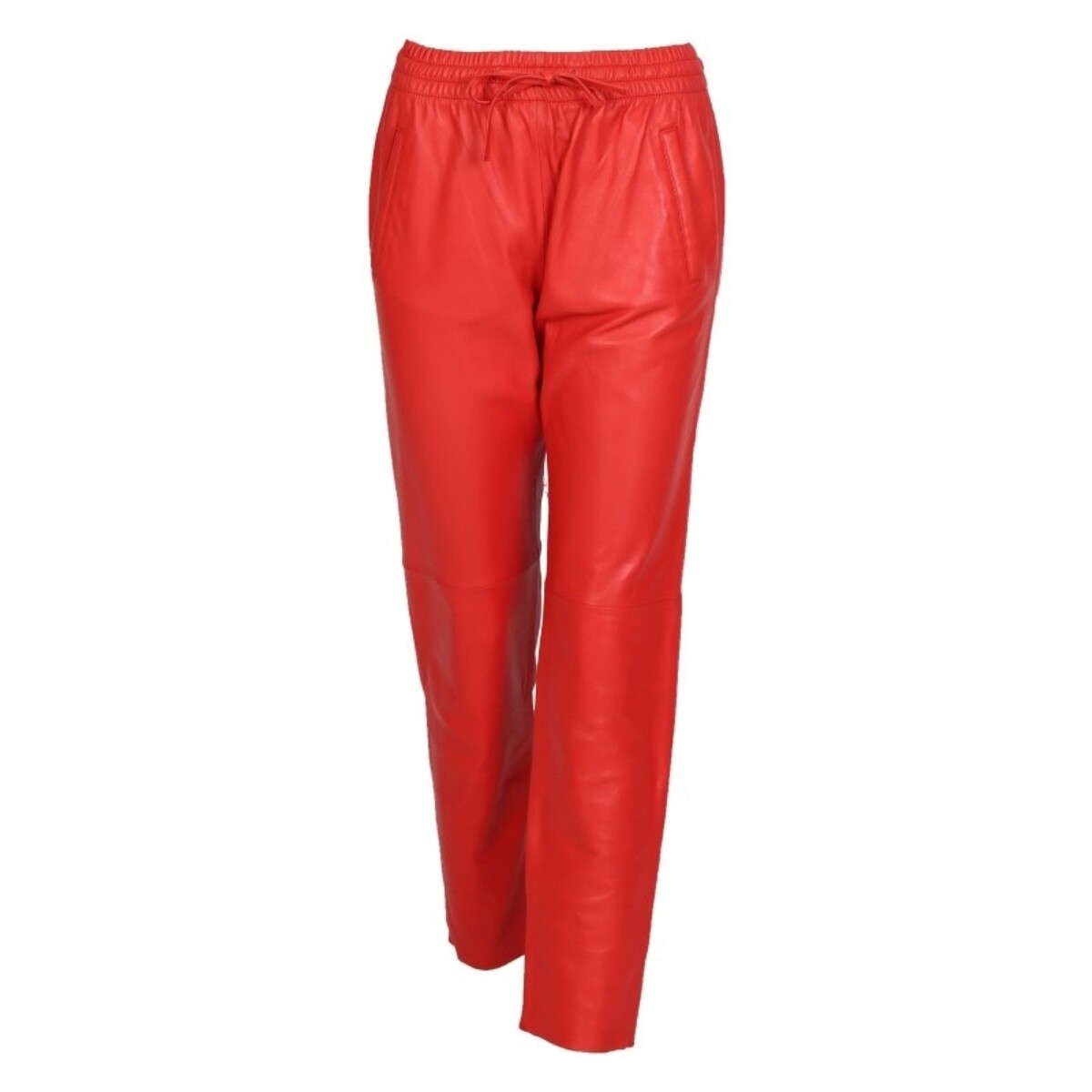 Oakwood Rouge Pantalon jogpant en cuir Gift Ref 50426 Rouge Fonce FcfkGux9