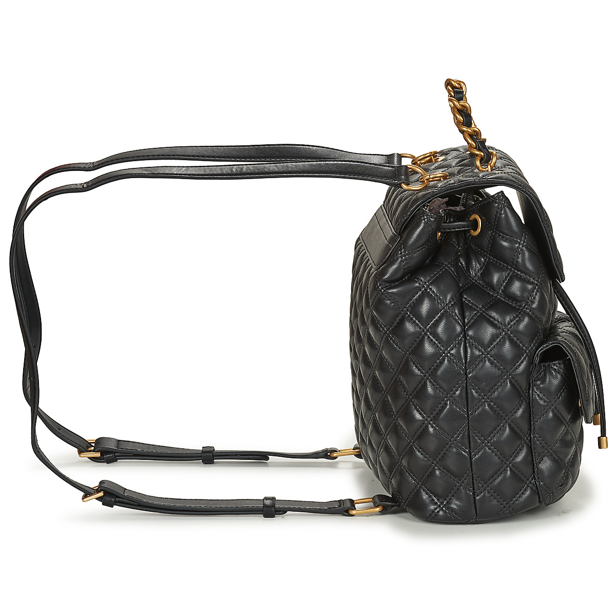 Guess Noir GIULLY FLAP BACKPACK HspW5cEo