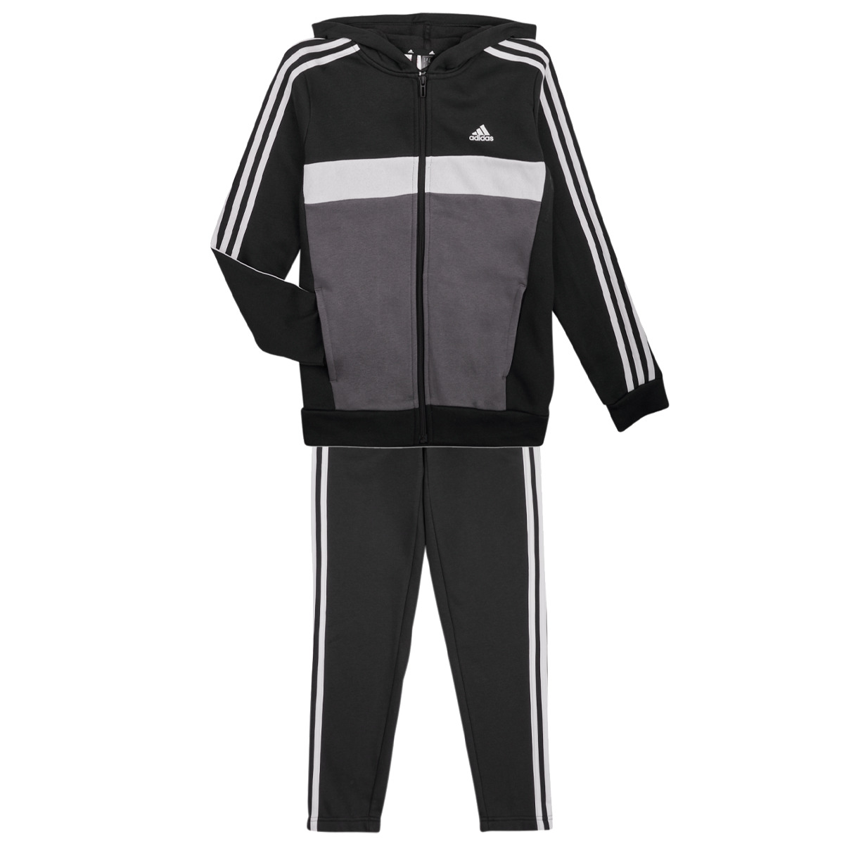 Adidas Sportswear Noir / Gris J 3S TIB FL TS JDUekggR
