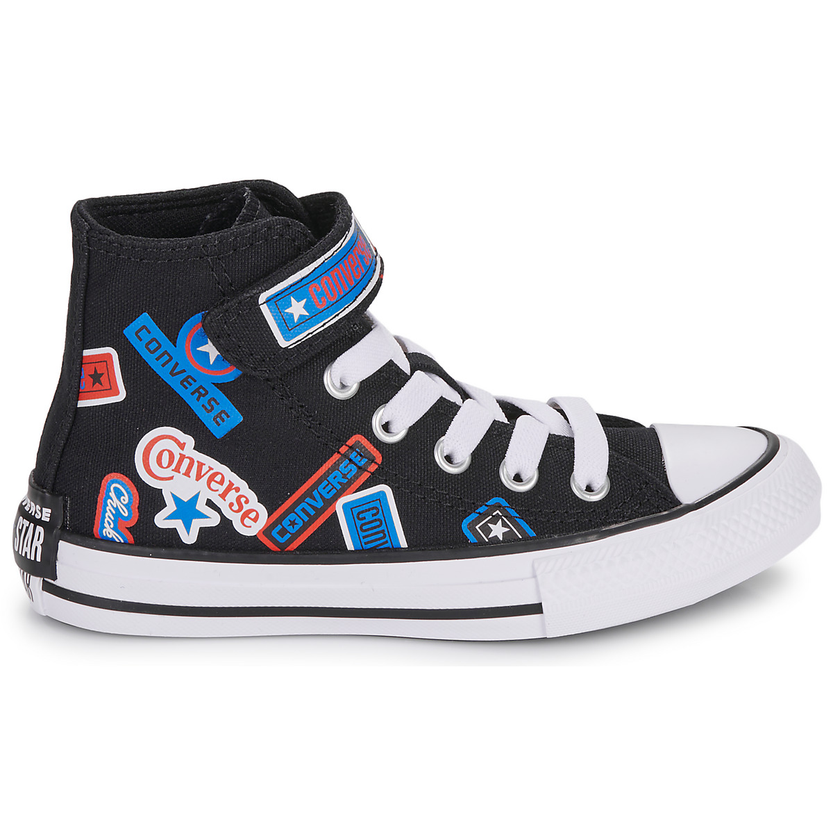 Converse Noir / Multicolore CHUCK TAYLOR ALL STAR EASY-ON STICKERS hEOsBcRM
