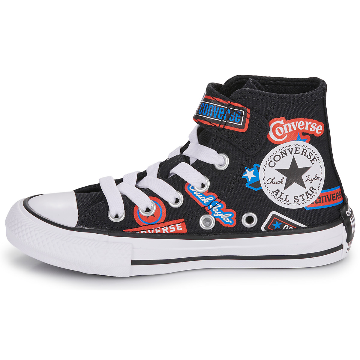 Converse Noir / Multicolore CHUCK TAYLOR ALL STAR EASY-ON STICKERS hEOsBcRM