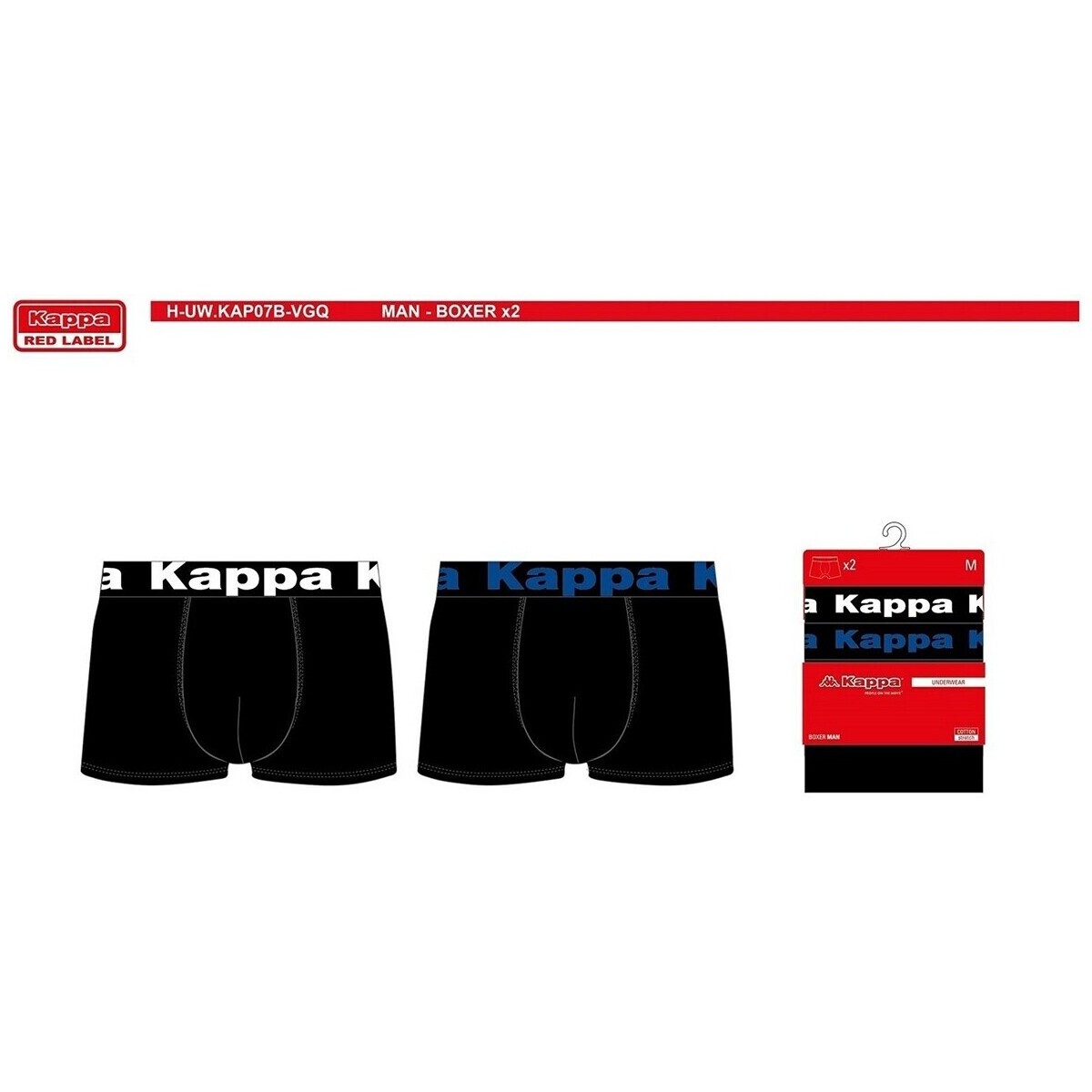 Kappa Multicolore Pack de 4 0230 EFEvU9iW