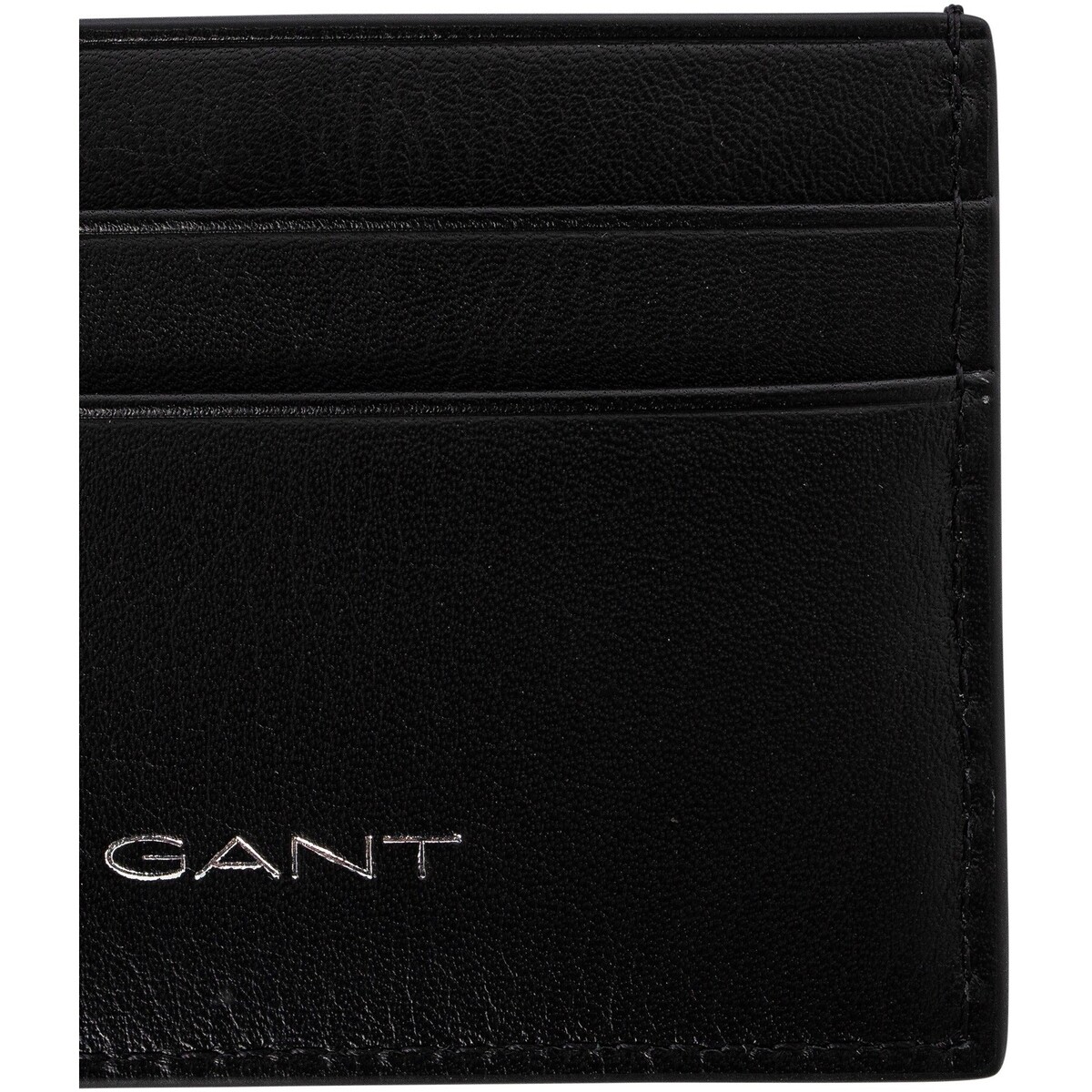 Gant Noir Porte-cartes en cuir JwD06QLF