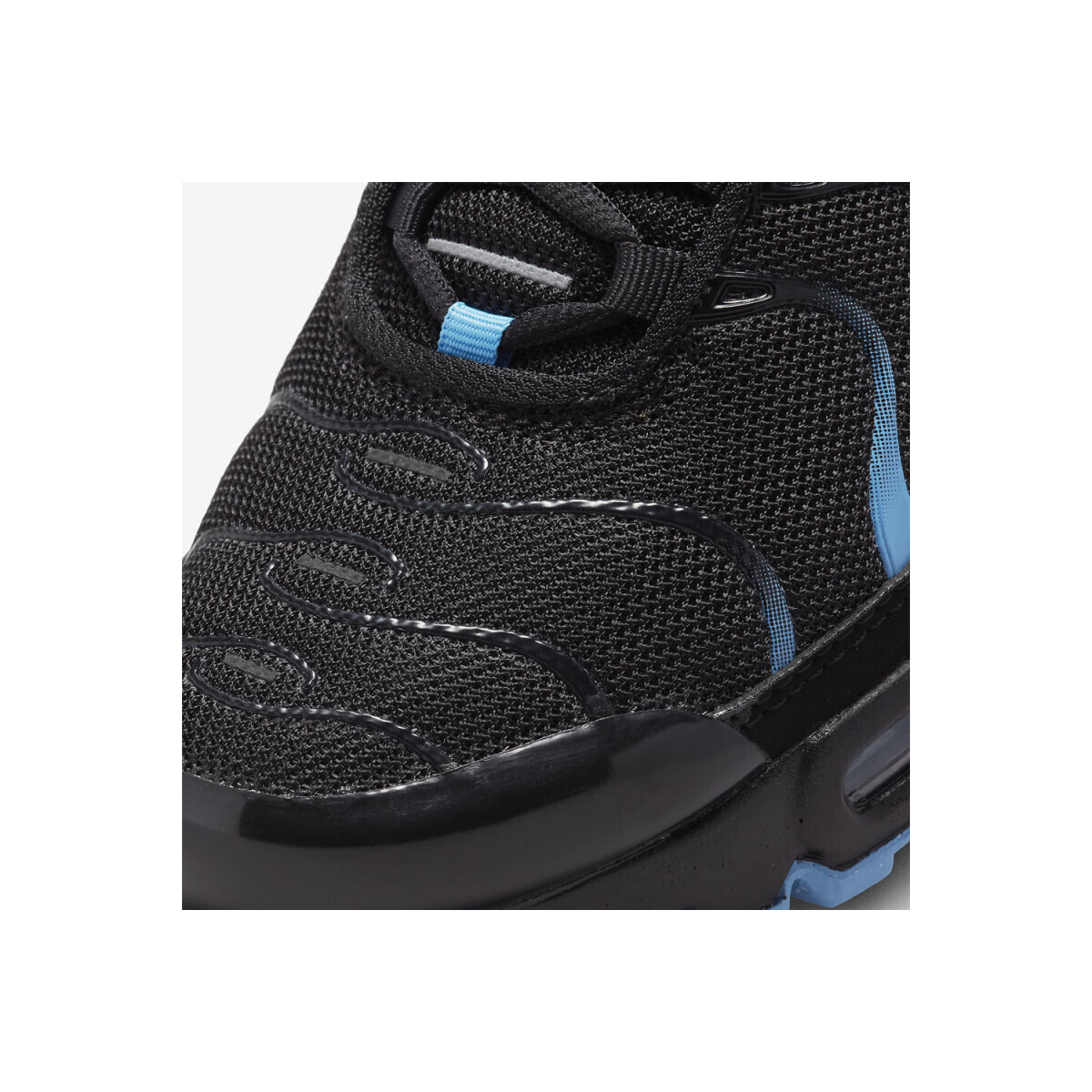 Nike Noir BASKETS AIR MAX PLUS TN NOIRES ET BLEUES FEORu0CL